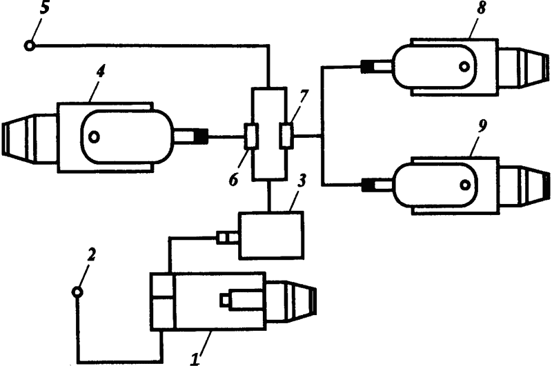 Принципиальная схема обустройства опытного участка для закачки гелеобразующего состава в скважину